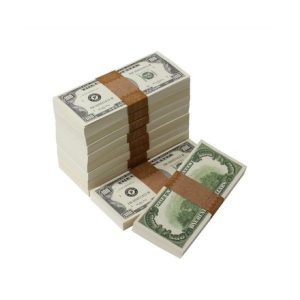 1980s Style $100,000 Prop Money - Blank Fillers