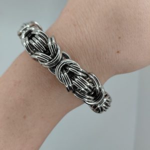 Kingged Byzantine Bracelet