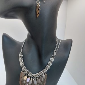 Chocolate Brown Petit Goddess Necklace