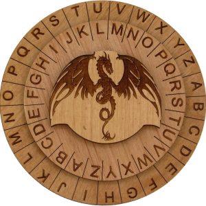 Creative Escape Rooms Dragon Cipher Wheel - Accessory for Table Top Gaming