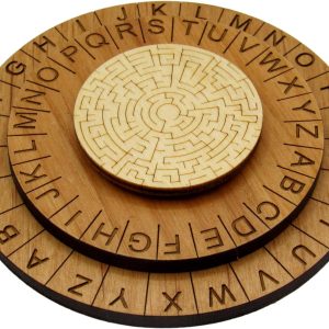 Labyrinth Cipher Wheel - Premium Escape Room Decoder Ring and Escape Room Prop