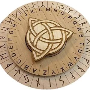 Runes Cipher for Escape Rooms - Decoder Disk - Escape Room Prop