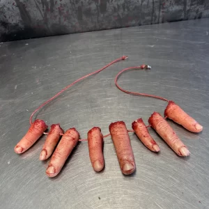 Severed Finger Necklace