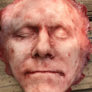 Skinned Face Middle Aged Male