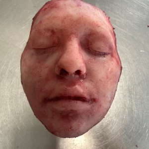 Skinned Female Face