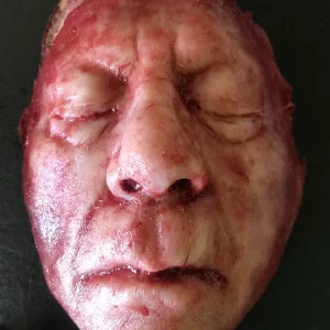 Skinned Old Man Face