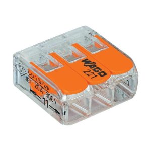 WAGO WIRE CONNECTOR 3 CONTACTS