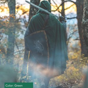 Ranger Cloak- Linen - Green
