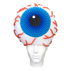 Foam Party Hats Evil Eye Hat - Eye Party Hat - Eye Art Hat - Eye Halloween Hat - Spooky Party Hat -Happy Halloween Hat