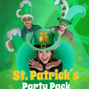 Foam Party Hats: St. Patrick´s Party Pack (10 Hats & 10 Headbands)