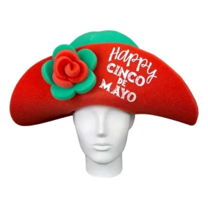 Cinco de Mayo Lady Hat - Cinco de Mayo Hat - Mexican Hat - Mexican Lady Hat