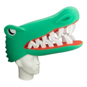Foam Party Hats: Alligator Hat - Crocodile Hat - Alligator Hat - Crocodile Costume - Aligator Costume - Animal Costume Hat