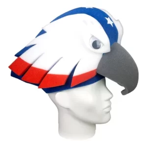 Foam Party Hats: Patriotic Eagle - Hat Crazy Hat - 4th of July Hat - Independence Day Hat - Patriotic Hat