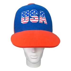 Foam Party Hats Patriotic Giant Baseball Hat - 4th of July Hat - Baseball Hat - USA Patriotic Hat - Personalized Gift Hat - USA Decor Hat