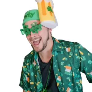 St. Patrick's Beer Mug Headband - Saint Patricks Day Headband - St Patrick's Day Dec -St Patricks Beer