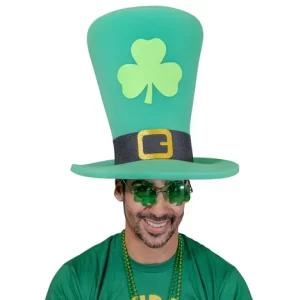 St Patrick's Hat - Saint Patrick Party - St Patrick's Day Deco - Shamrocks Hat - Irish Themed - Green Hat - Leprechauns Hat -Photobooth Prop