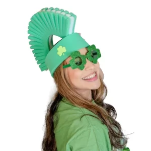 St. Patrick's Mohawk Headband - Saint Patricks Day Headband - St Patrick's Day Dec