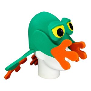 Foam Party Hats Frog Hat - Green Frog Hat - Toad Party Hat - Animal Costume Hat - Handmade Frog Hat - Safari Party Gift - Frog Hat for Kids