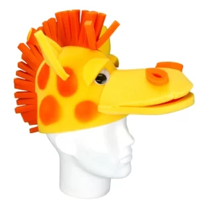 Foam Party Hats Giraffe Hat - Giraffe Gift Hat - Giraffe Art Hat - Safari Animal Hat - Animal Costume Hat - Handmade Animal Hat