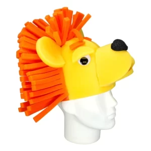 Foam Party Hats Lion Hat - Lion King Hat - Lion Head Hat - Animal Costume Hat - Safari Animal Hat - Handmade Lion Hat