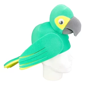 Foam Party Hats Parrot Hat - Handmade Parrot Hat - Parrot Party Hat - Animal Costume Hat - Photo Booth Props - Bird Party Hat