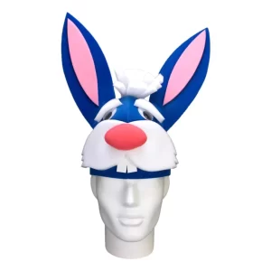 Foam Party Hats Rabbit Hat - Rabbit Lover Gift Hat - Rabbit Mask Hat - Bunny Hat for Adults and Kids - Handmade Animal Hat - Bunny Ears Hat