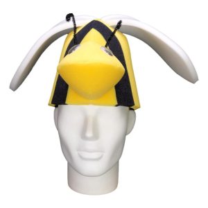 Foam Party Hats Bee Hat - Handmade Bee Hat - Crazy Bee Hat - Bee Hat for Girls - Custom Animal Hat - Safari Party Gift
