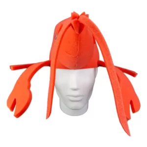 Foam Party Hats Crawfish Hat - Fish Party Hat - Ocean Party Hat - Foodie Gift Hat - Costume Hat - Custom Animal Hat - Japanese Chef Hat