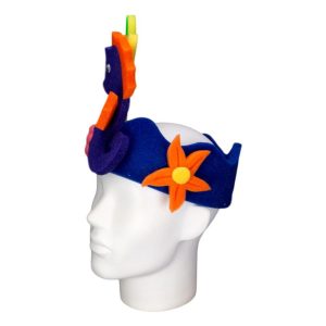 Foam Party Hats Seahorse Headband - Handmade Beach Headband - Beach Party headband - Animal Headband - Marine Headband