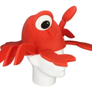 Foam Party Hats Lobster Hat - Ocean Party Hat - Lobster Hat for Adults & Kids - Beach Party Hat - Handmade Animal Hat - Custom Animal Hat