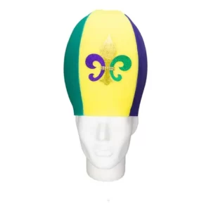 Mardi Gras Balloon Hat - Mardi Gras Party Hat - New Orleans Party Hat - Mardi Gras Outfit Hat - Mardi Gras Dress Hat - Photobooth Props