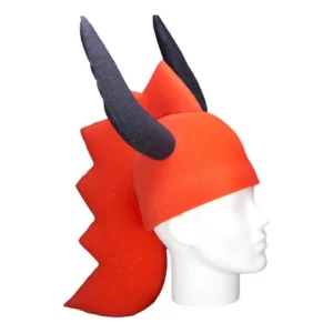 Foam Party Hats Devil Hat - Devil Tail Hat - Demon Horns Hat - Halloween Hat - Cosplay Hat - Horns Cosplay Hat - Devil Horns Hat - Red Devil