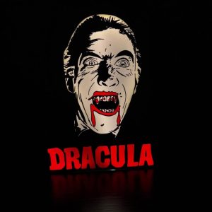 Dracula horror Movie - Light Box 3D Print