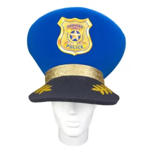 Foam Party Hats Giant Police Hat - Police Officer Gift Hat - Cosplay Police Hat - Gifts for Him/Her Hat - Photo Booth Props