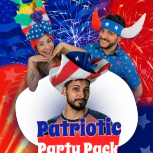 Foam Party Hats: Ultimate Patriotic Party Pack (20 Hats & 20 Headbands)