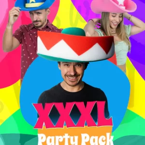 Foam Party Hats: Ultimate XXXL Party Hats Pack (50 Hats & 50 Headbands)