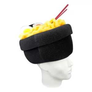 Foam Party Hats Ramen Hat - Foodie Gift Hat - Sushi Costume Hat - Sushi Party Hat - Japanese Headband