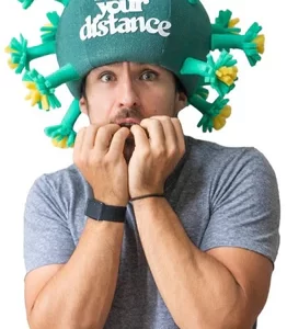 Pandemic Foam Party Virus Hat - Quarantine Birthday Hat - Fathers Day Gift - Adults Social Distance Hat - Stay Home Party Hat - Party Favors