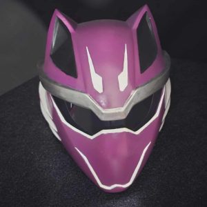 Custom Purple Jungle Fury Power Ranger Cosplay Helmet | 3D Printed Helmet Made to Order